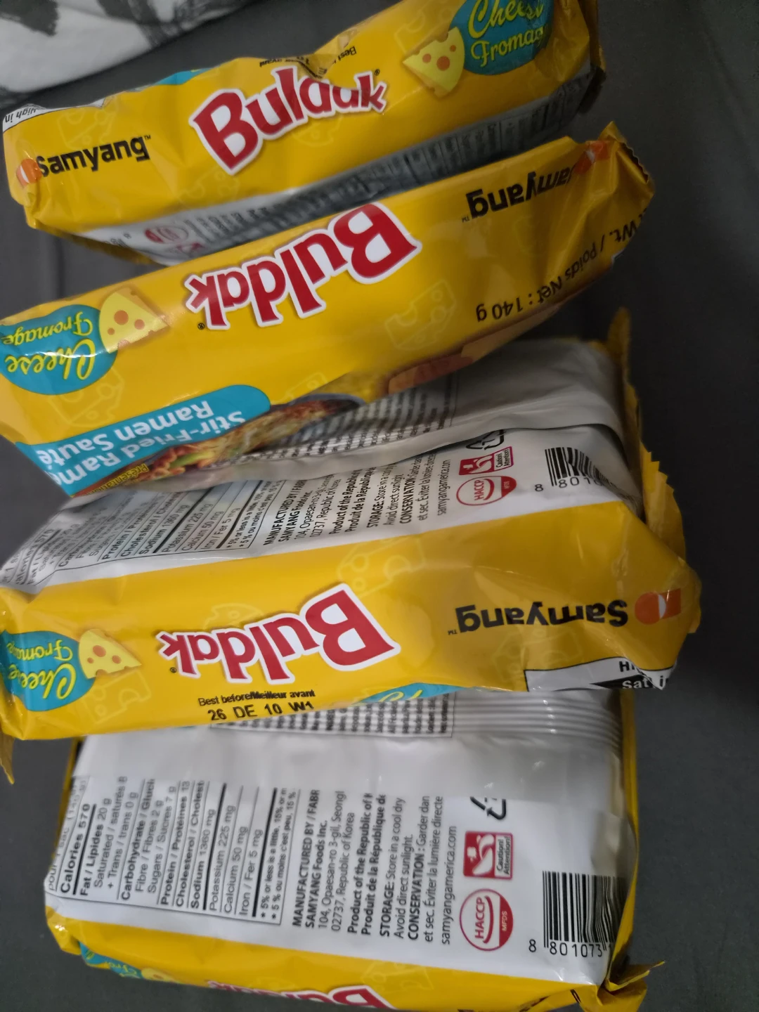 4 packs of Buldak ramen - photo 2
