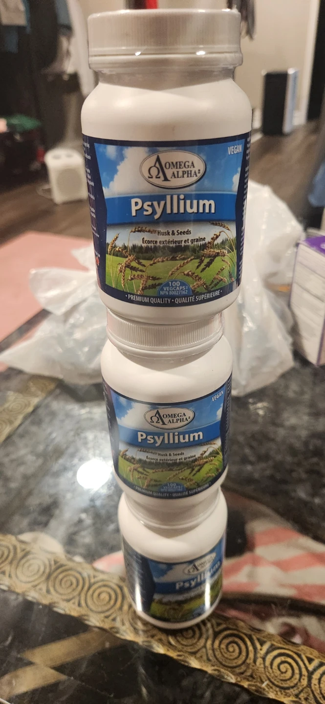 Omega Alpha Psyllium Supplement (3 Bottles) - photo 3