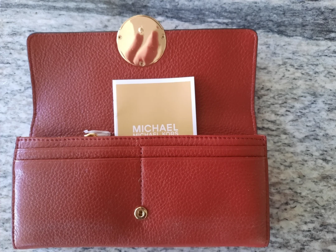 Michael Kors Red Leather Wallet - photo 3
