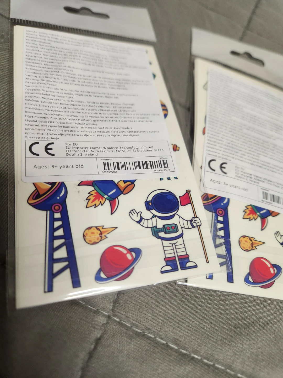 Outer Space Birthday Banner & Party Decor Set - photo 4