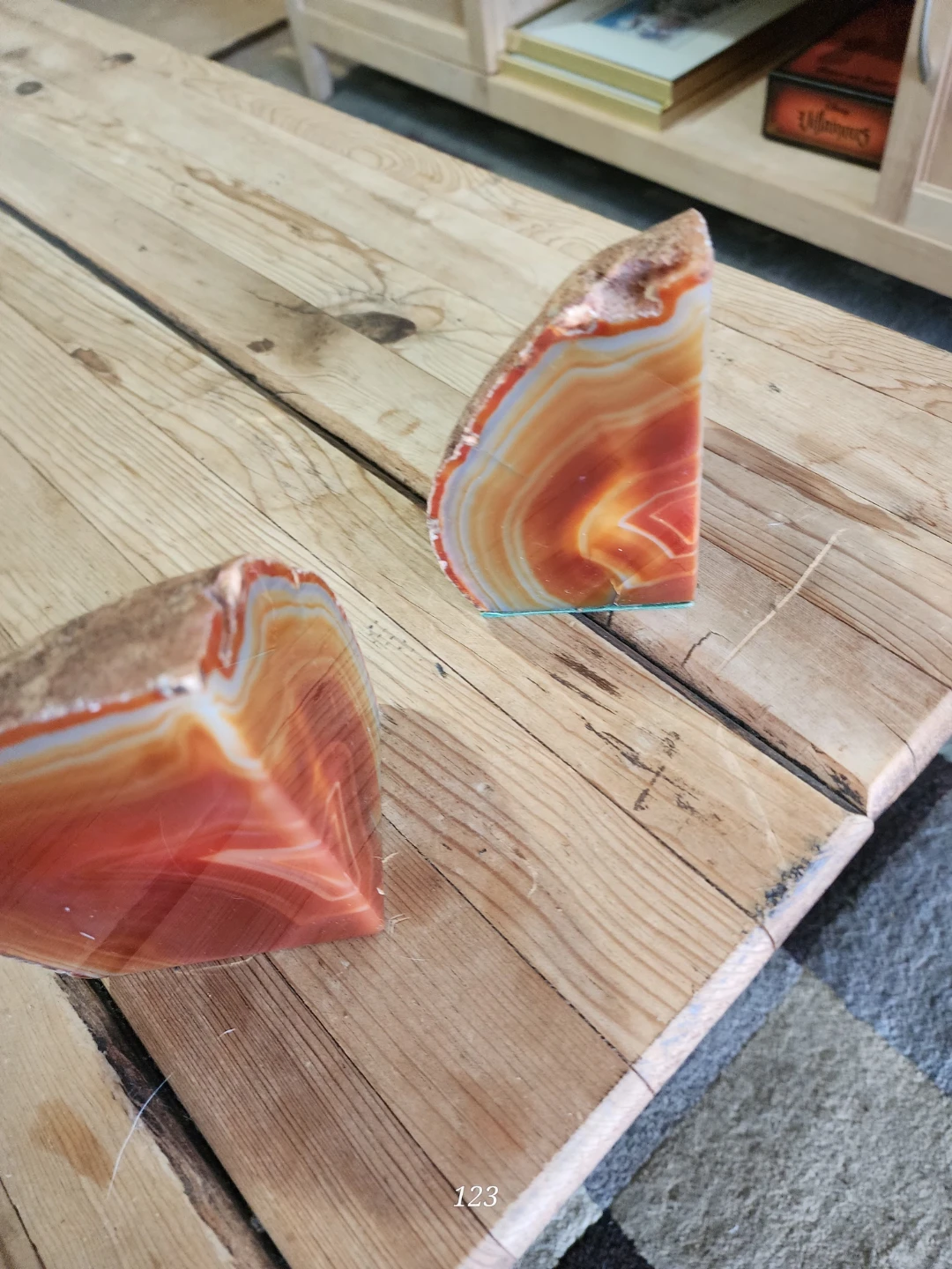 Agate Geode Bookends - photo 3