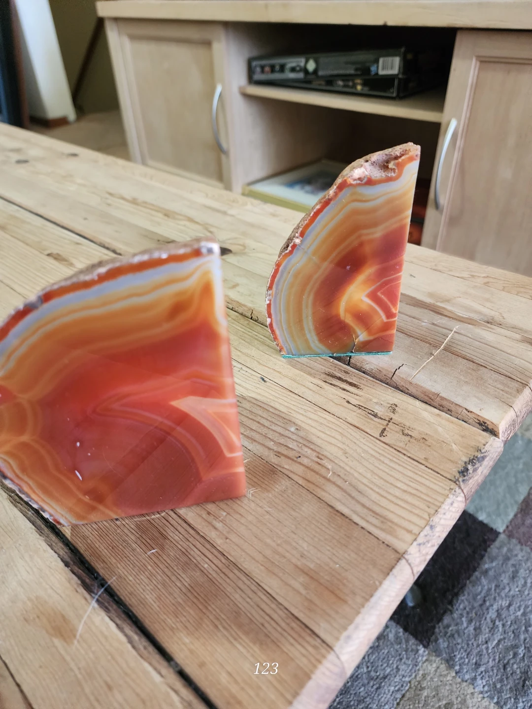 Agate Geode Bookends - photo 4
