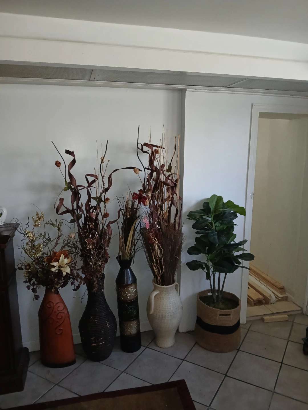Artificial plants 15 each