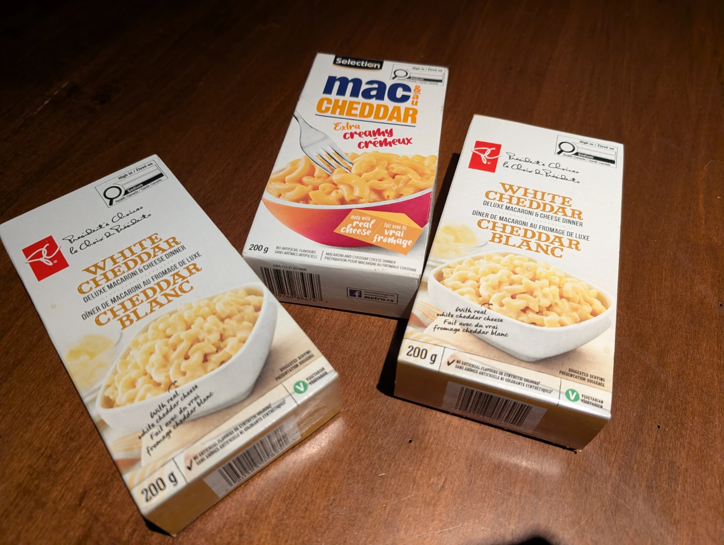 PC White Cheddar Mac & Cheese Dinner (3 boxes)