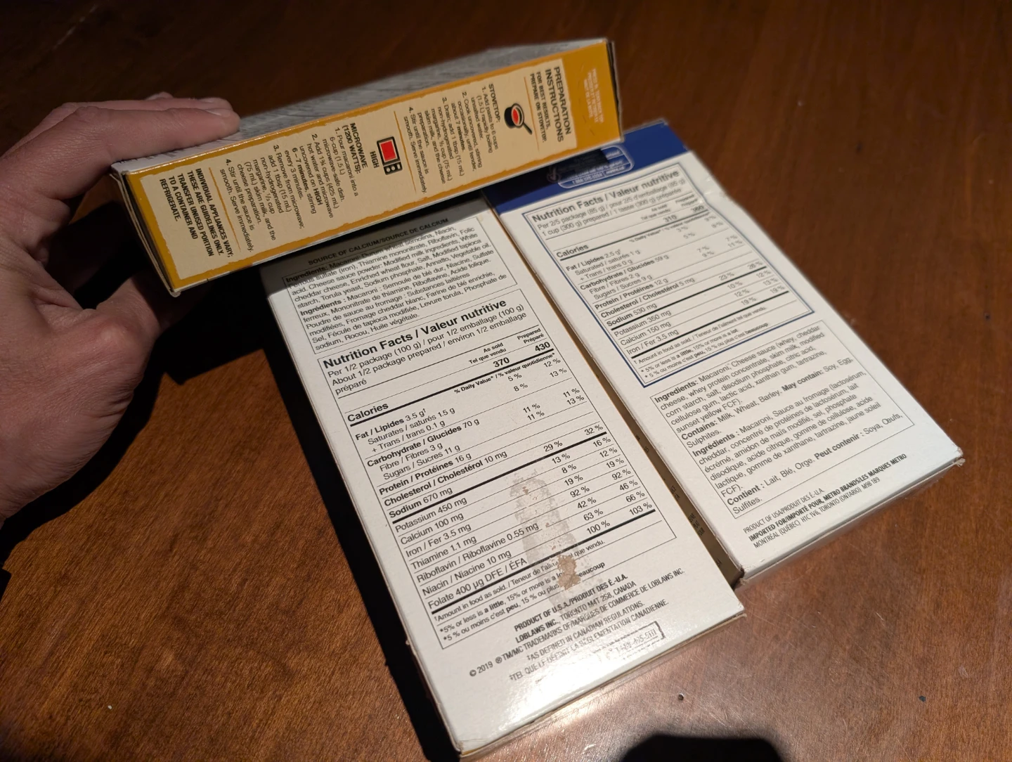 PC White Cheddar Mac & Cheese Dinner (3 boxes) - photo 2