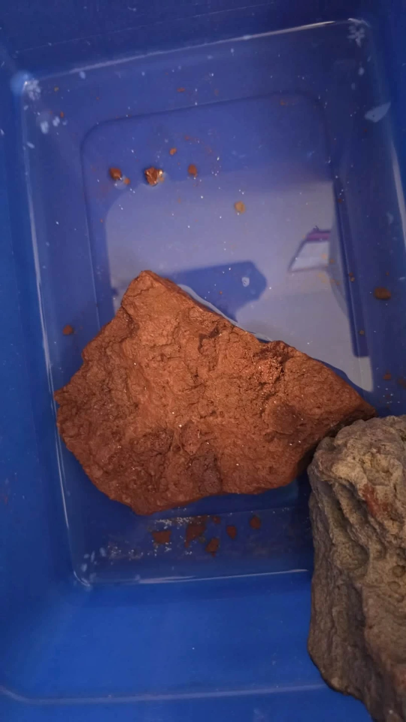 Red Lava Rocks for Aquarium or Terrarium - photo 2