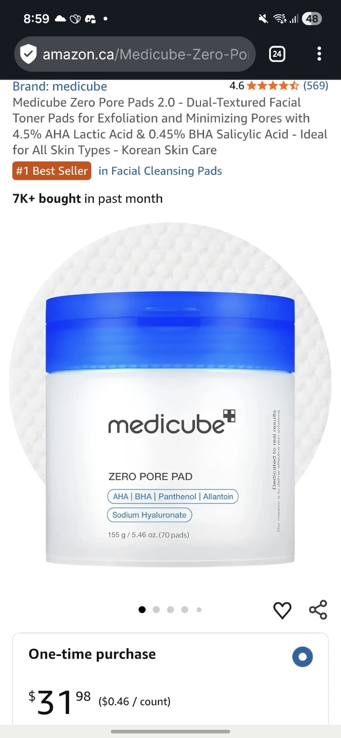 Medicube Zero Pore Pad