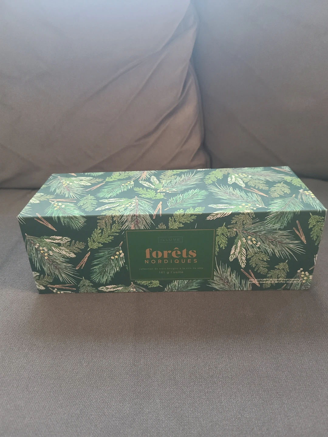 Illume Northern Woods Candle Gift Box, Set of 3🕯⚽️ - photo 2