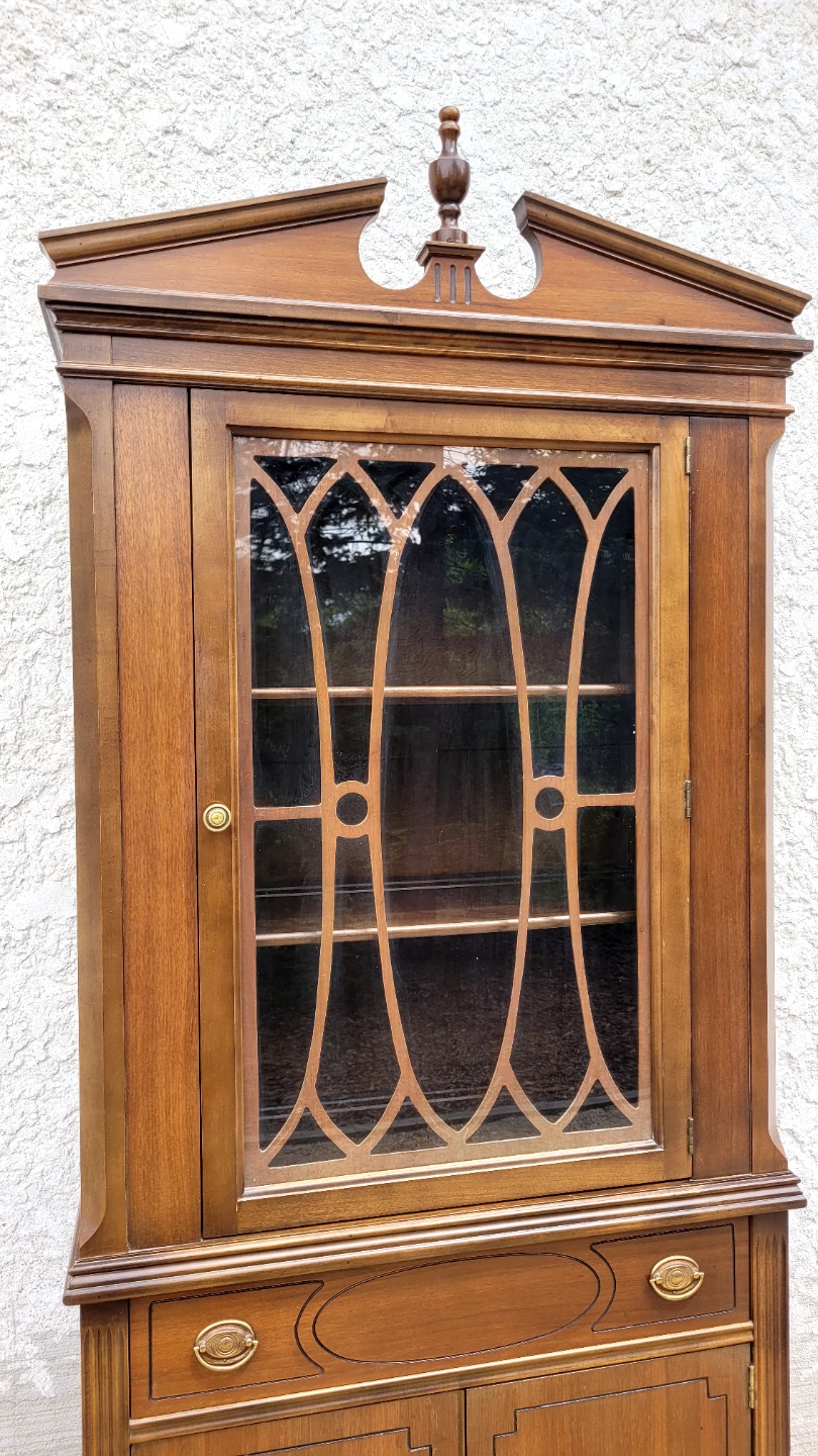 Krug Walnut China Cabinet - photo 3