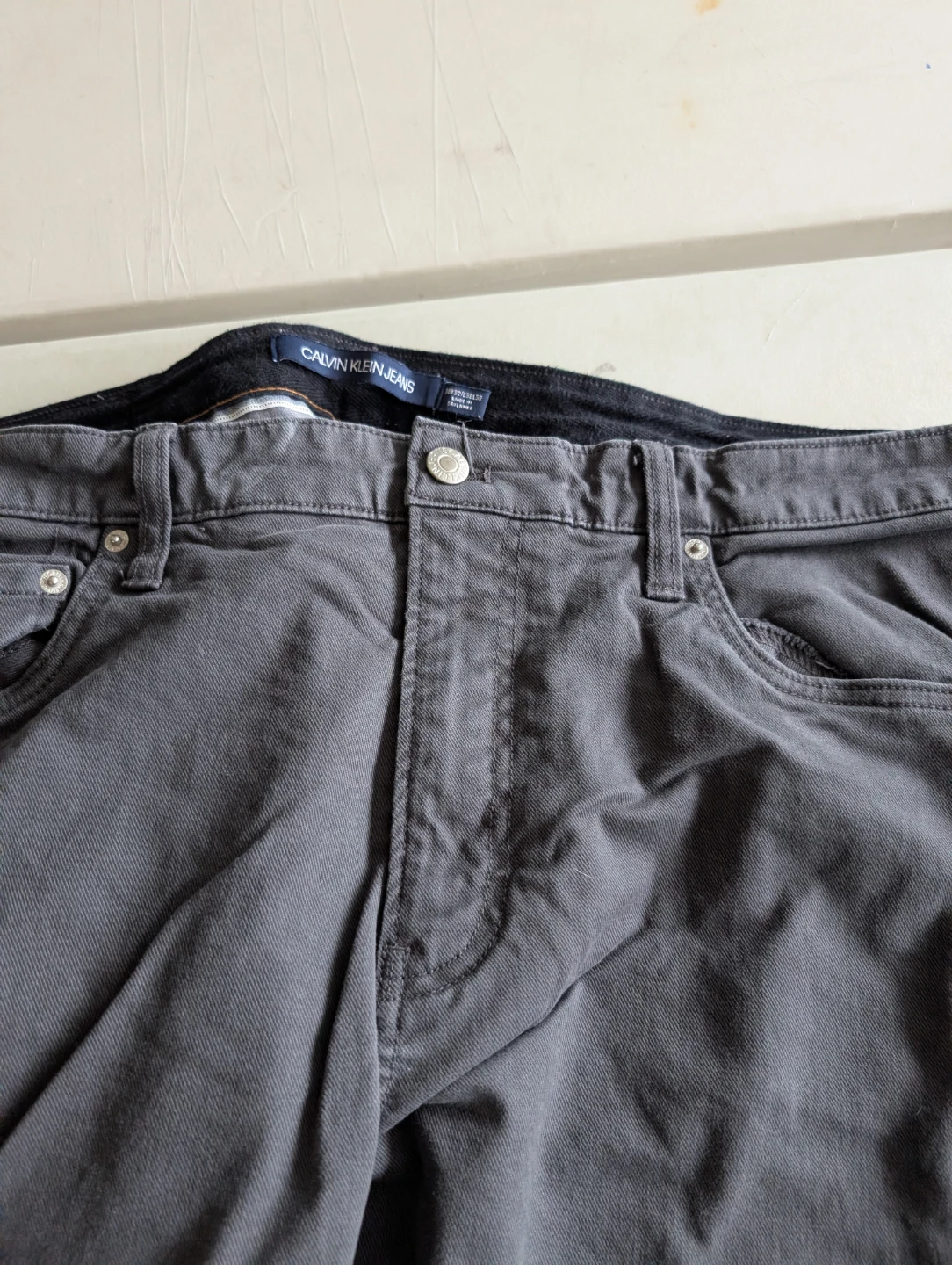 Calvin Klein Jeans Grey Pants 38x32 - photo 4