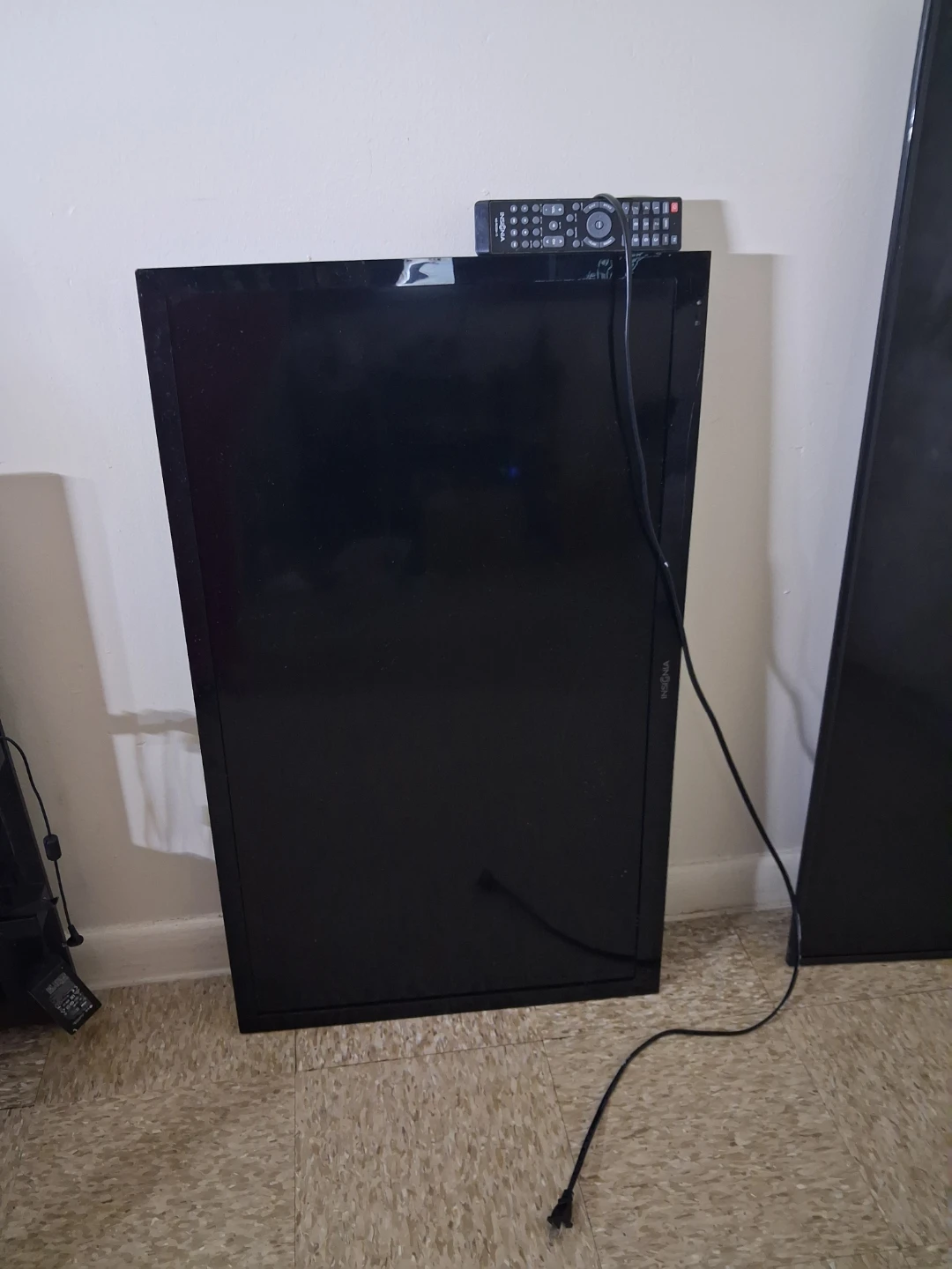Insignia Black Flat Screen TV