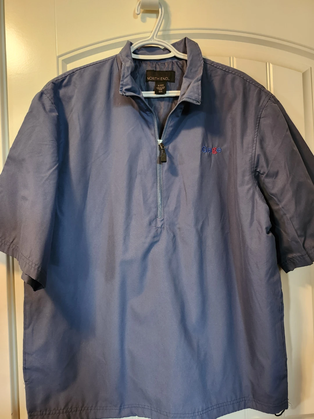 North End Gage Blue Short Sleeve Pullover Jacket M/M