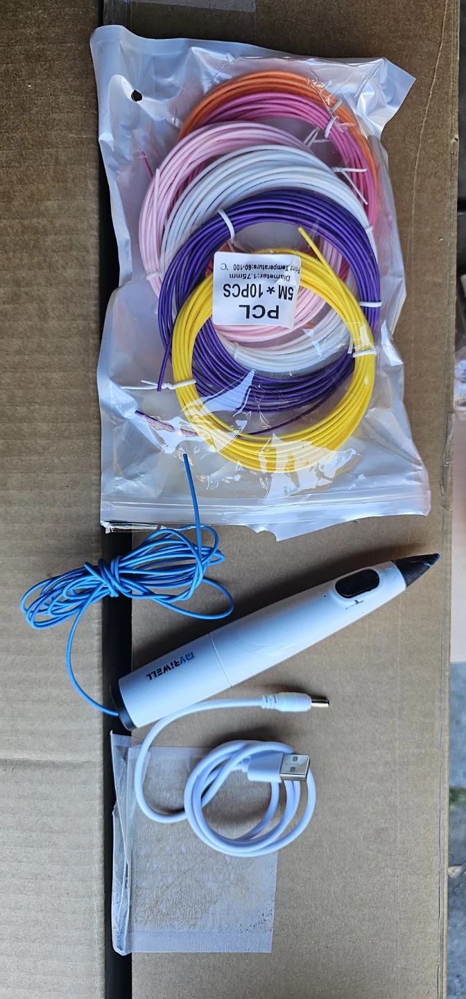 Myriwell 3D Printing Pen with PCL Filament