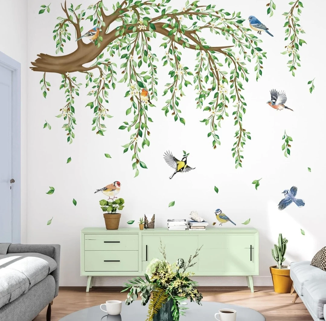 Some Leaves & Bird Decals ⚽️