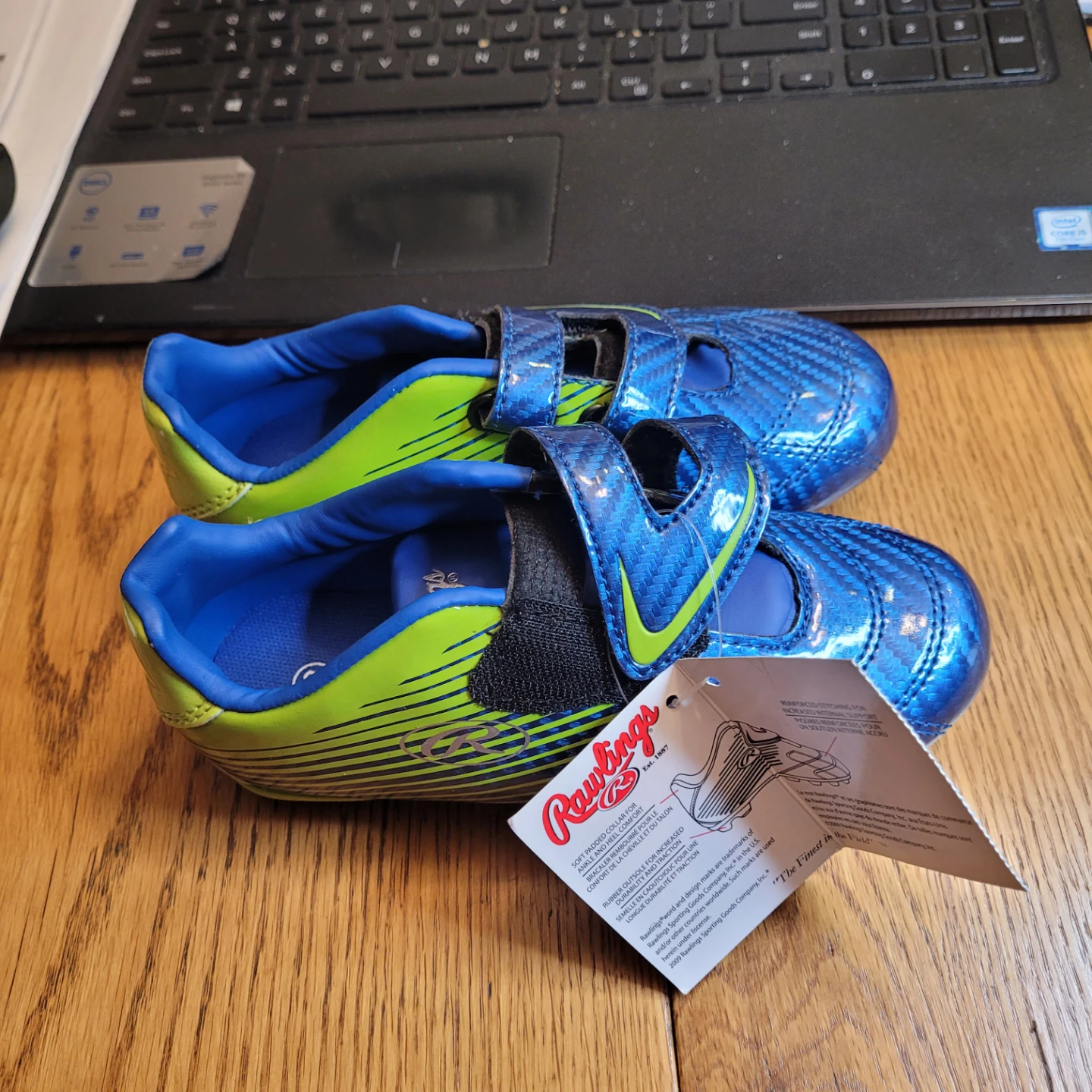 Rawlings Soccer Cleats Size 12