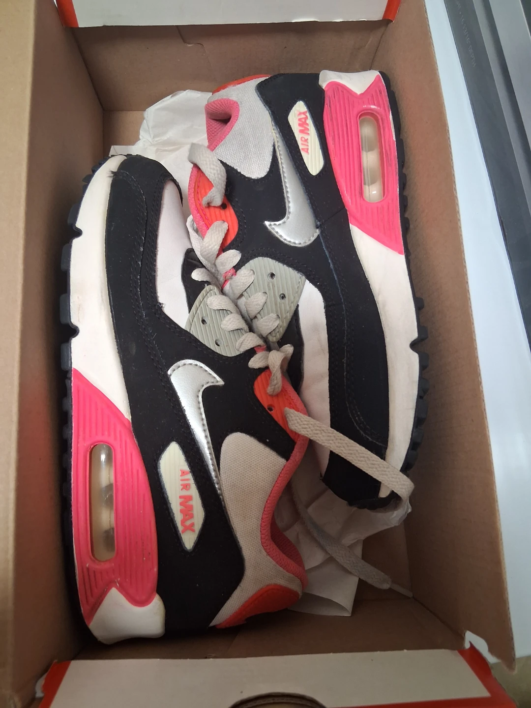Nike Air Max 90 2007 (GS) Youth Shoes Size 4.5Y - photo 3