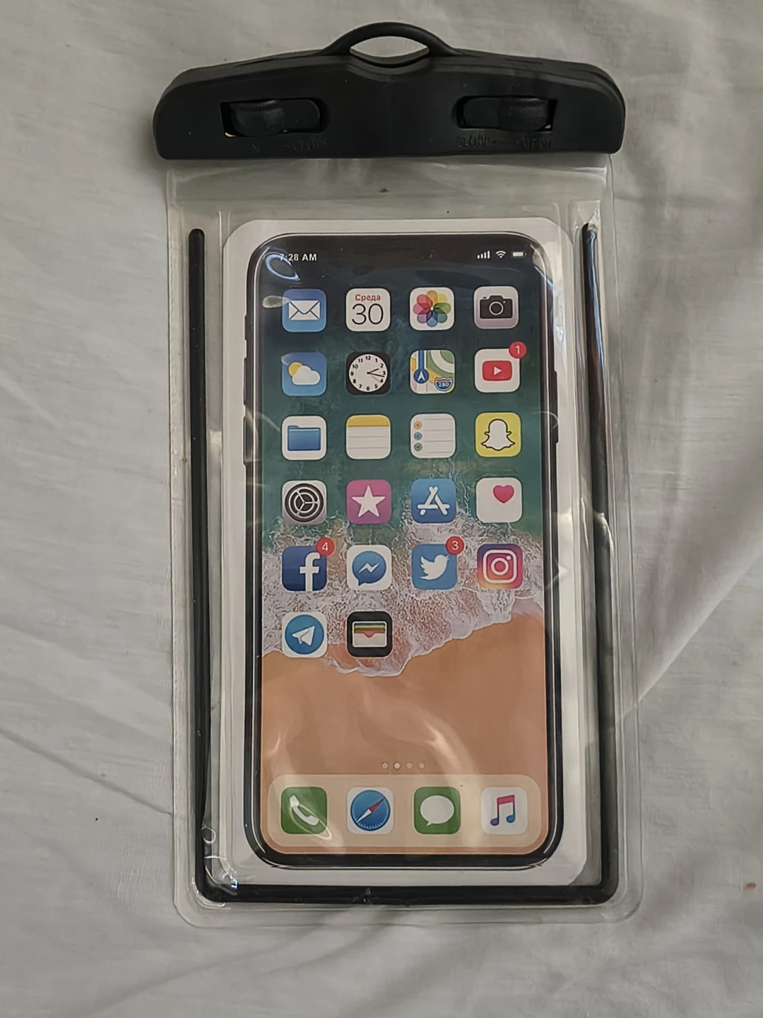 TPU IPX8 Waterproof Phone Pouch
