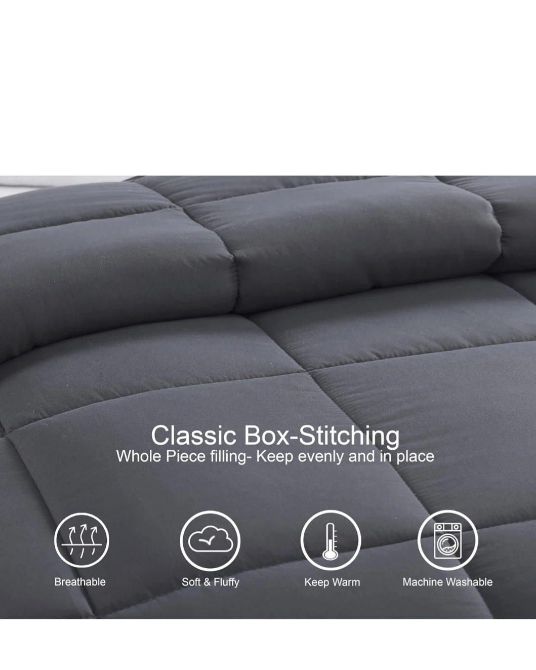 CASA PLATINO Grey Duvet Insert - photo 4