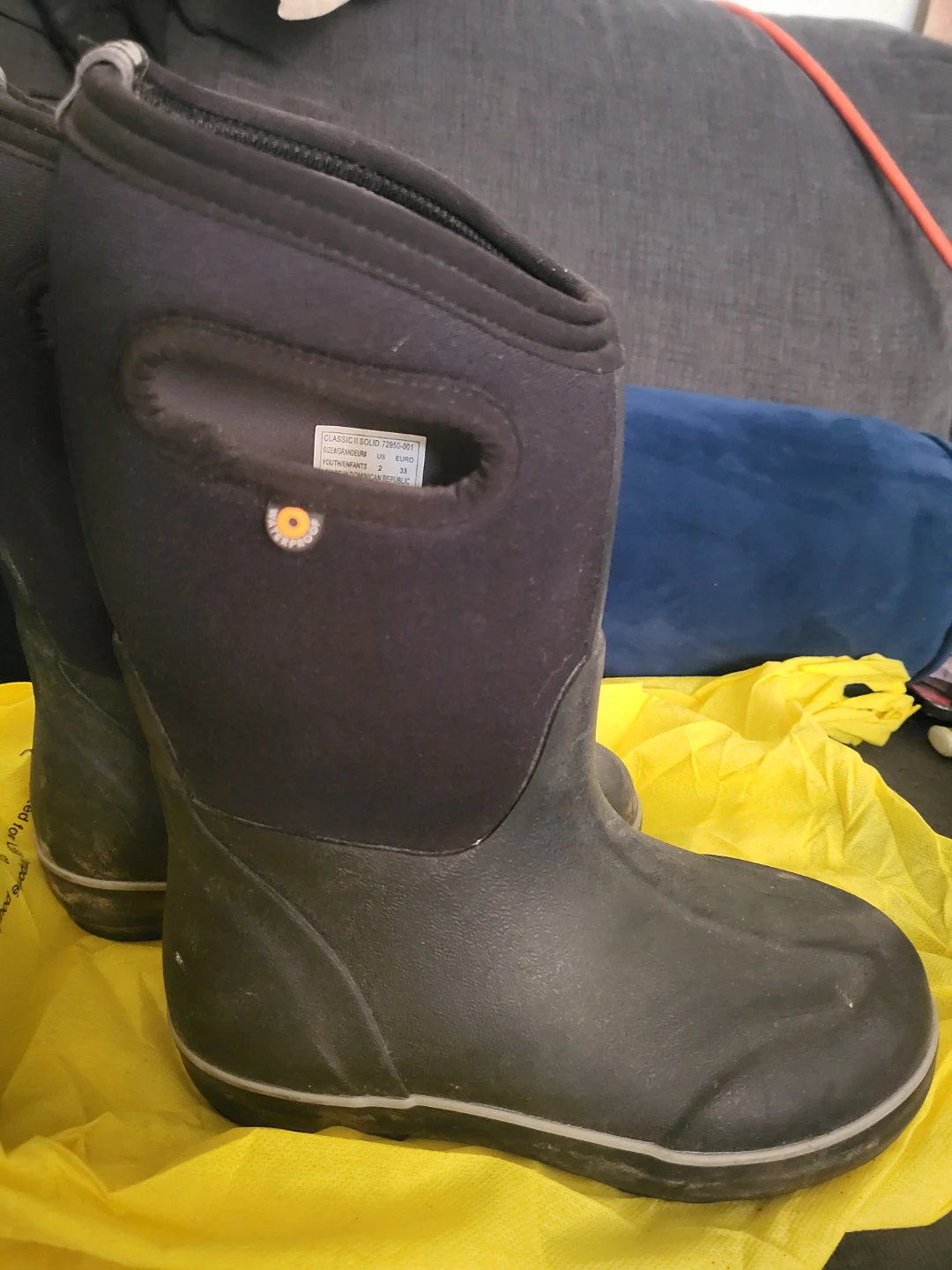 Bogs Classic II Solid Youth Waterproof Boots