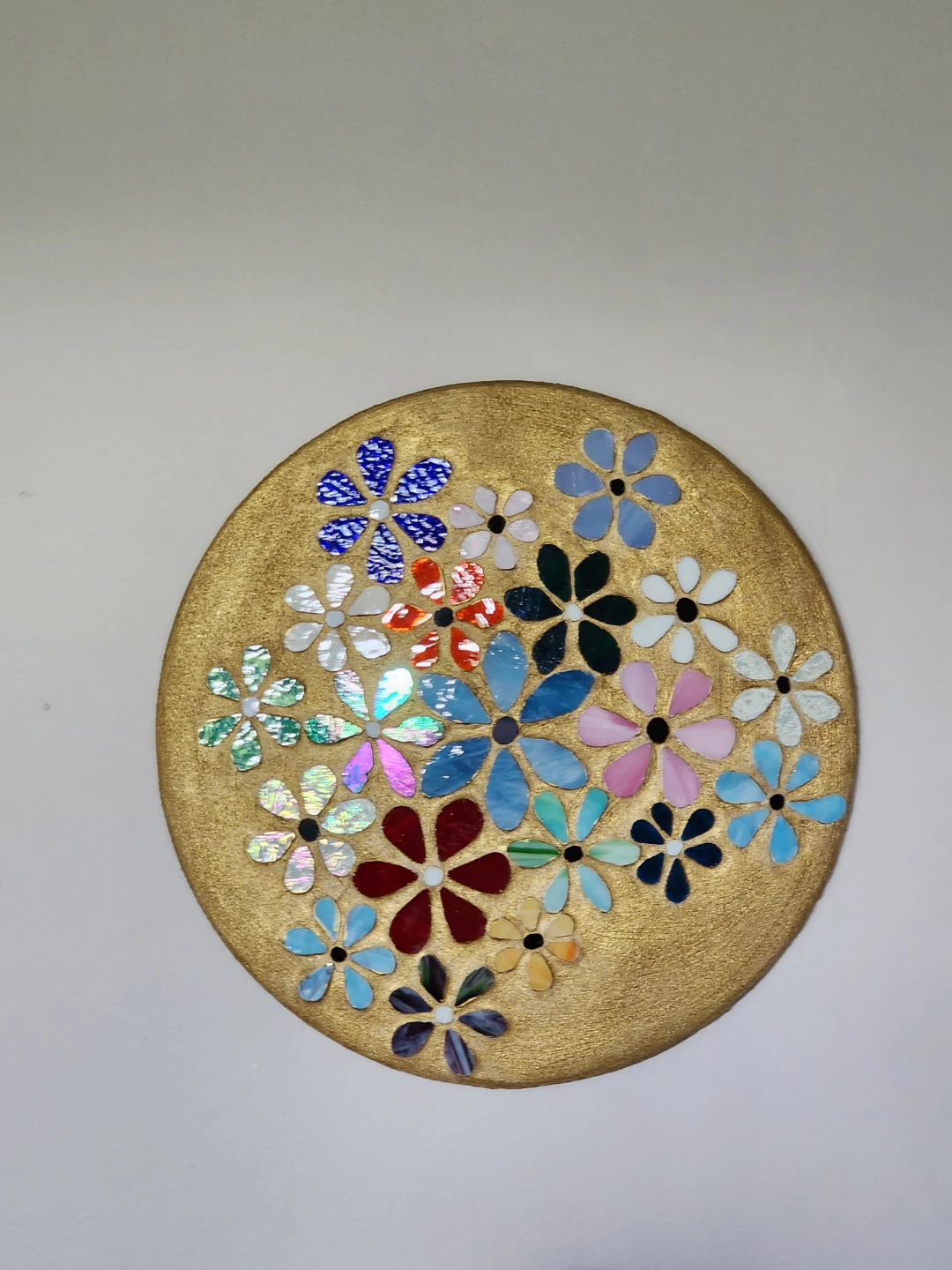 Mosaic Floral Wall Art