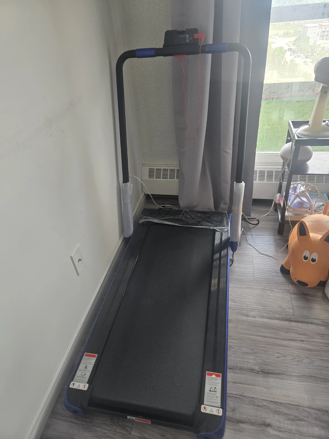 SuperFit Folding Treadmill / Walking Pad – Like New - photo 2