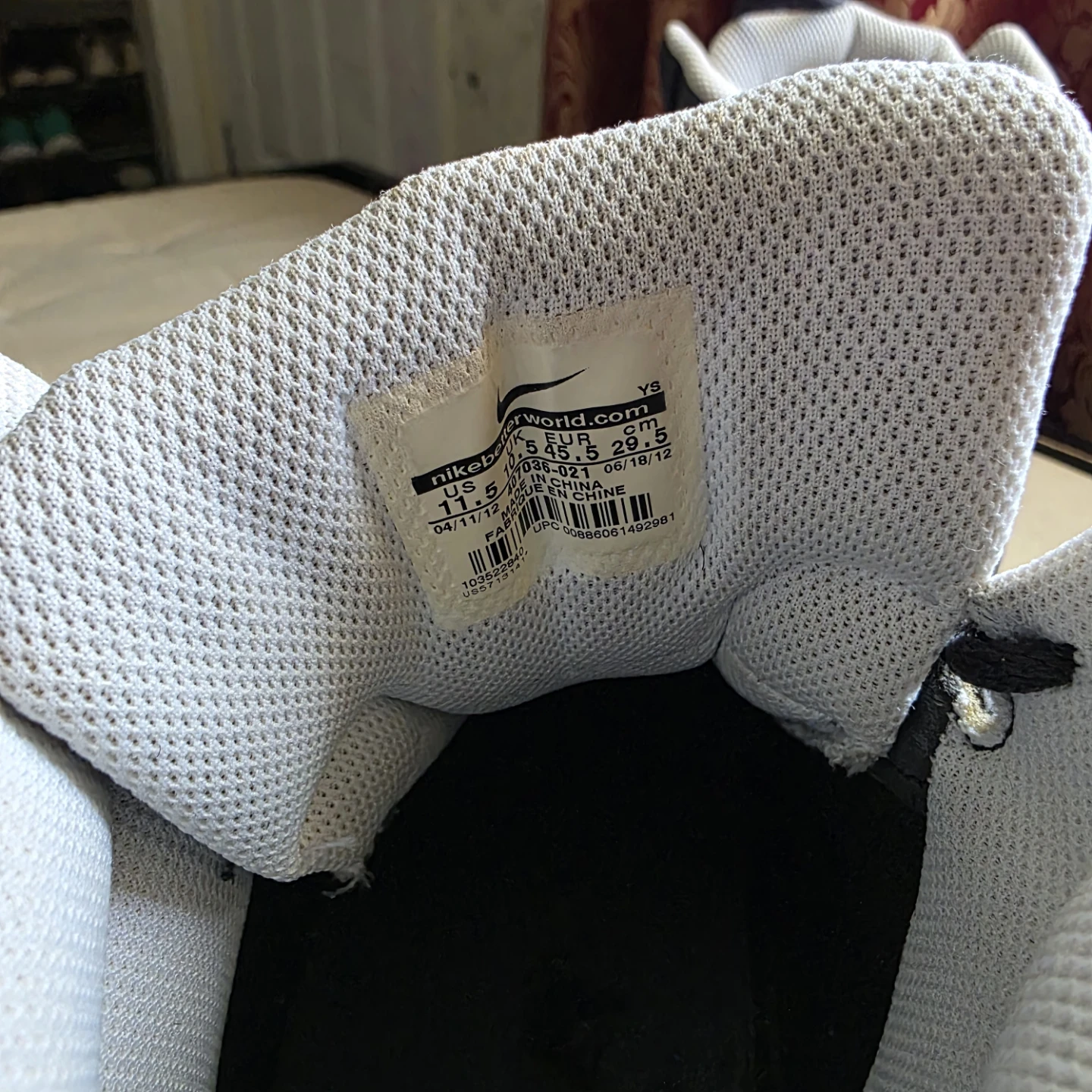 Nike Air Men's High-Top Sneakers - photo 5