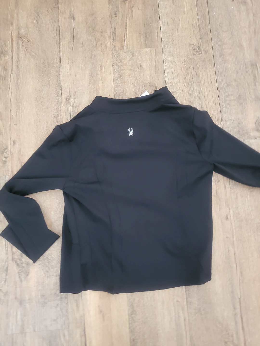 Spyder Black Zip-Up Jacket - photo 2