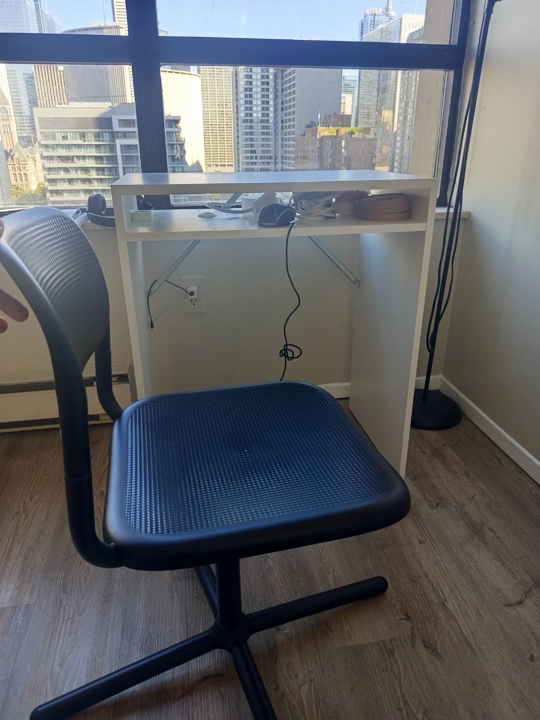 Ikea desk and chair set