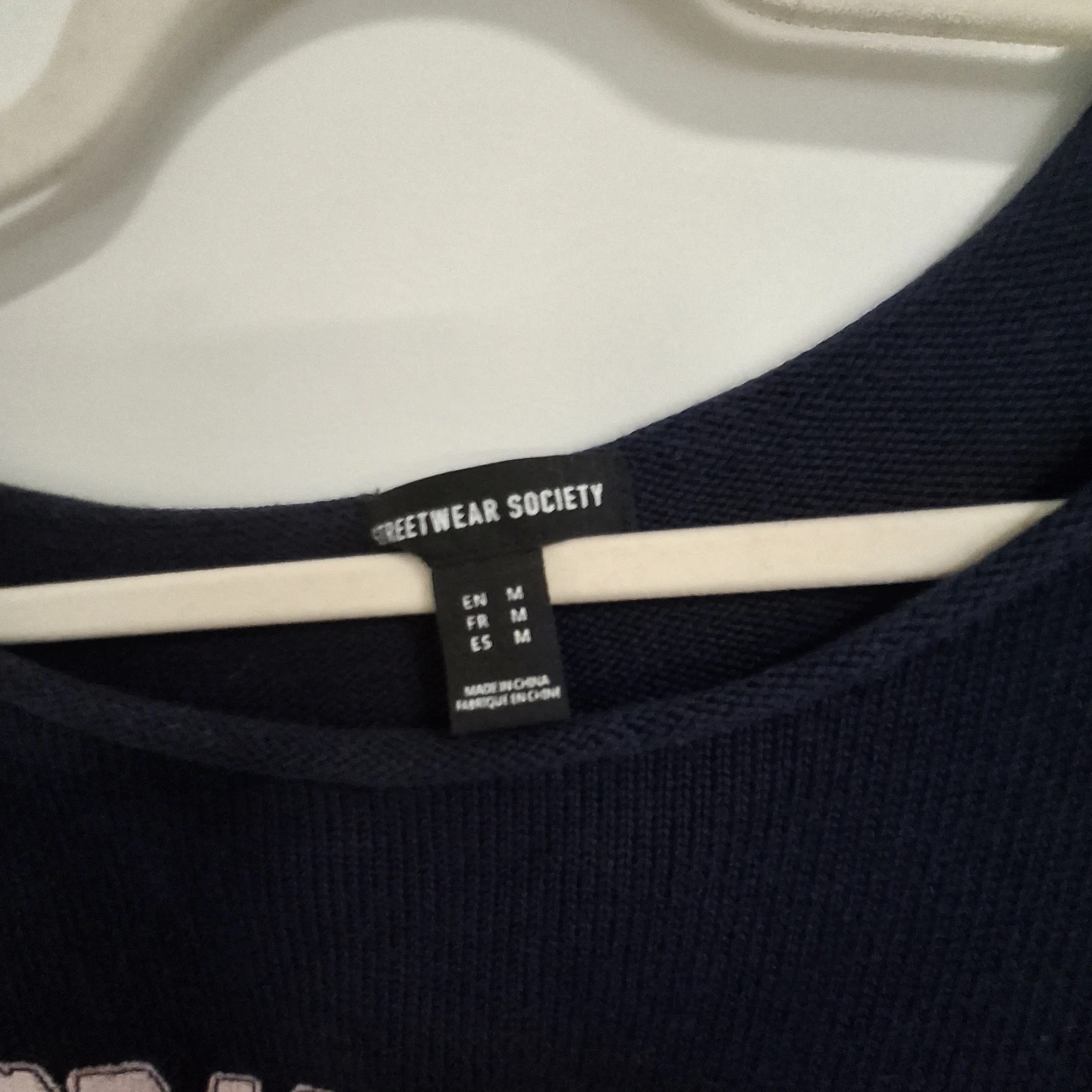 Streetwear Society Navy "Dramatic 76" Sweater - photo 3