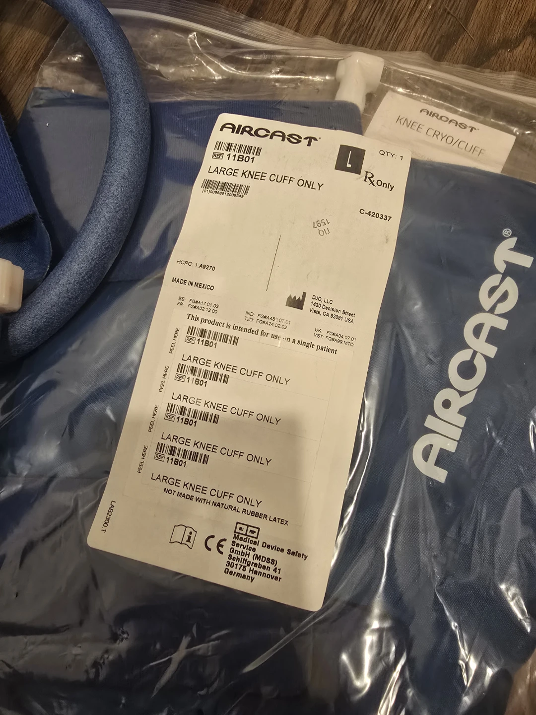 Aircast Cryo Cuff IC Cooler with Knee Cuff - photo 2