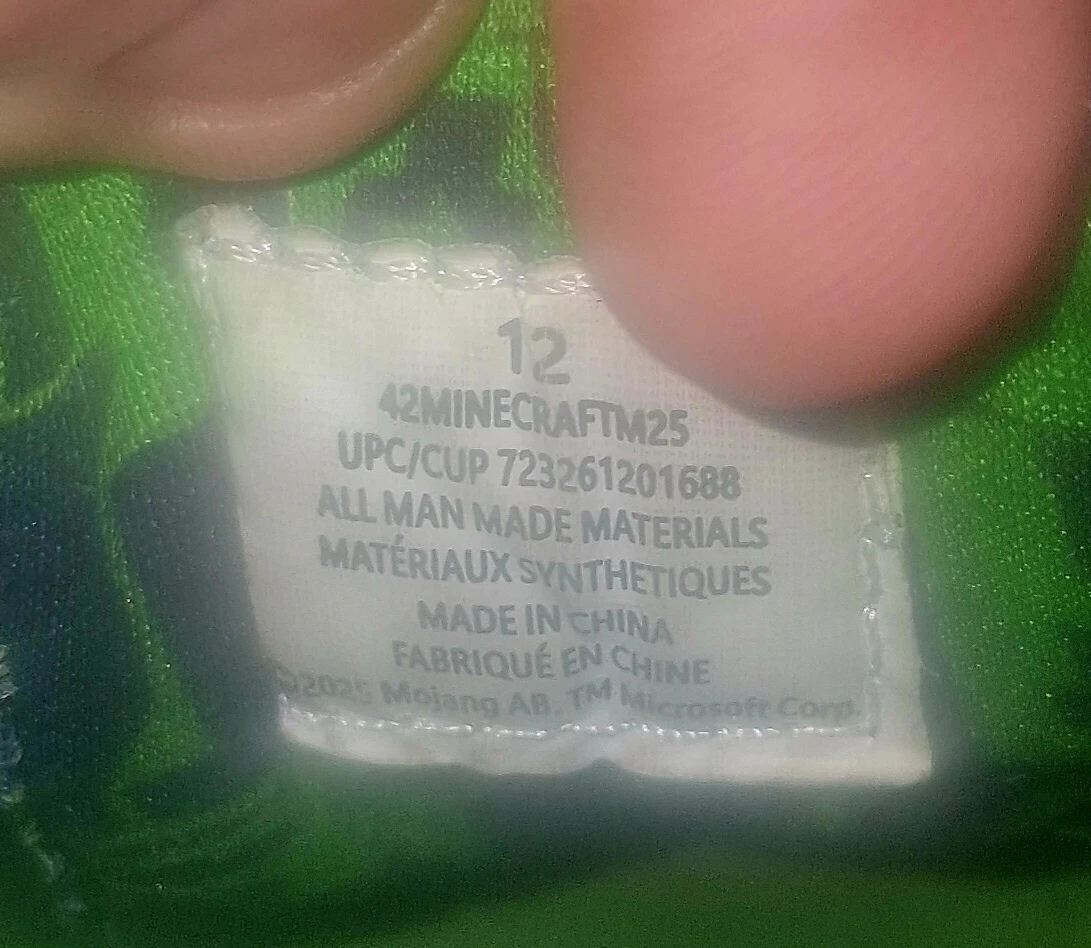 Minecraft Kids Shoes Size 12 - photo 2