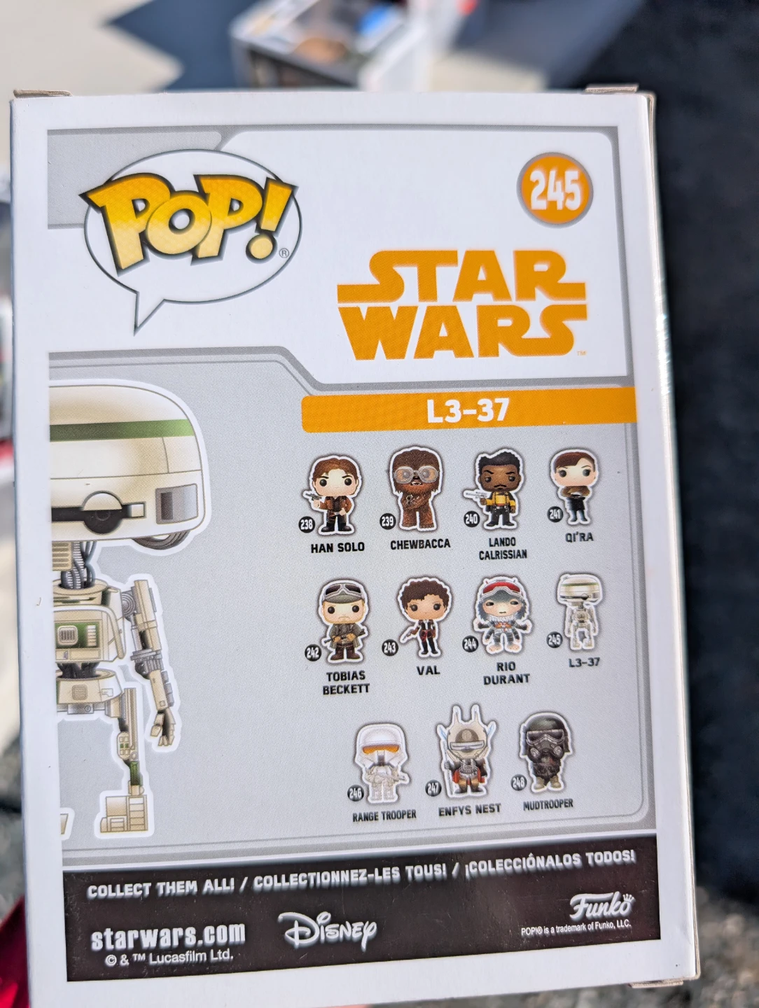 Funko Pop! Star Wars L3-37 #245 - photo 2