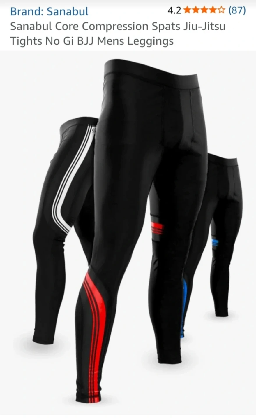 Black & Red Compression Spats ⚽ - photo 5