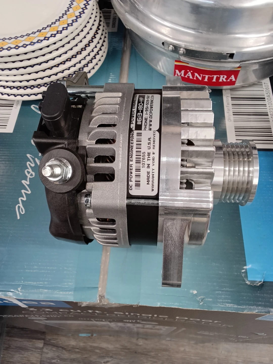 DC Power Engineering Alternator 16B-180-HP