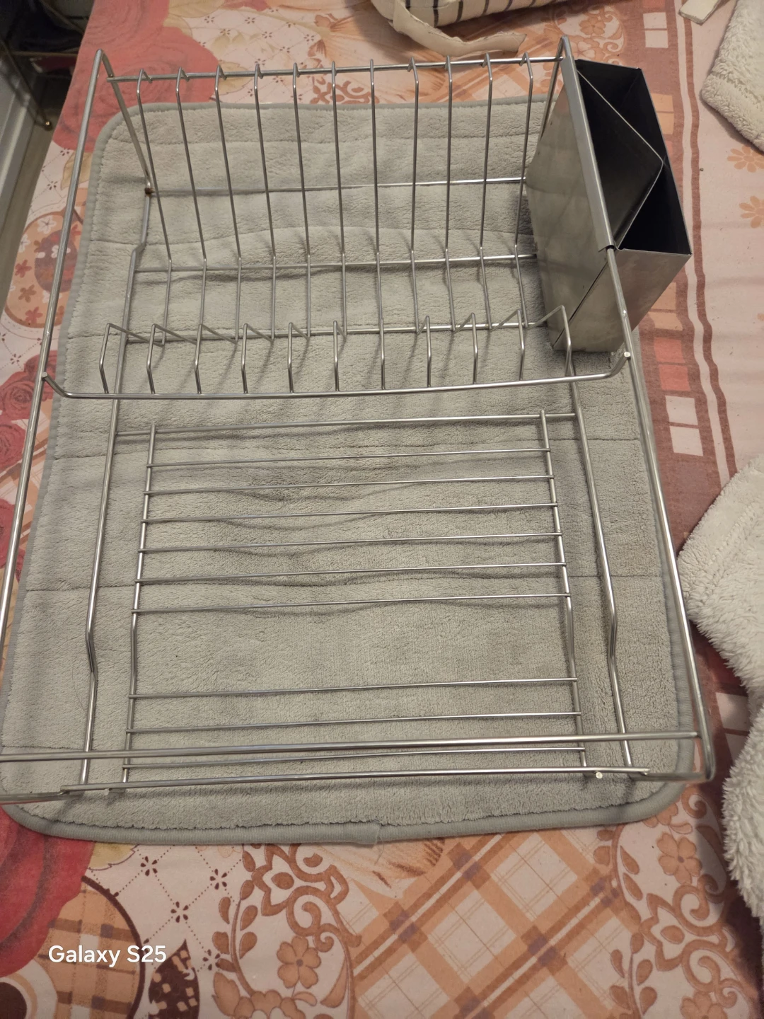 Dish Drying Rack with Utensil Holder - photo 4
