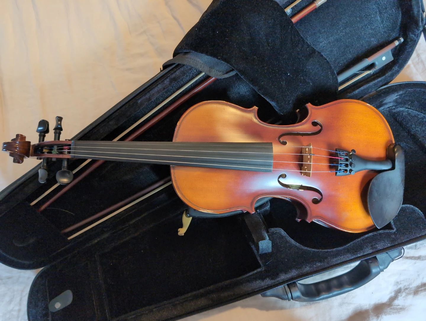 Huzur Violin Case with Violin and Bows - photo 4