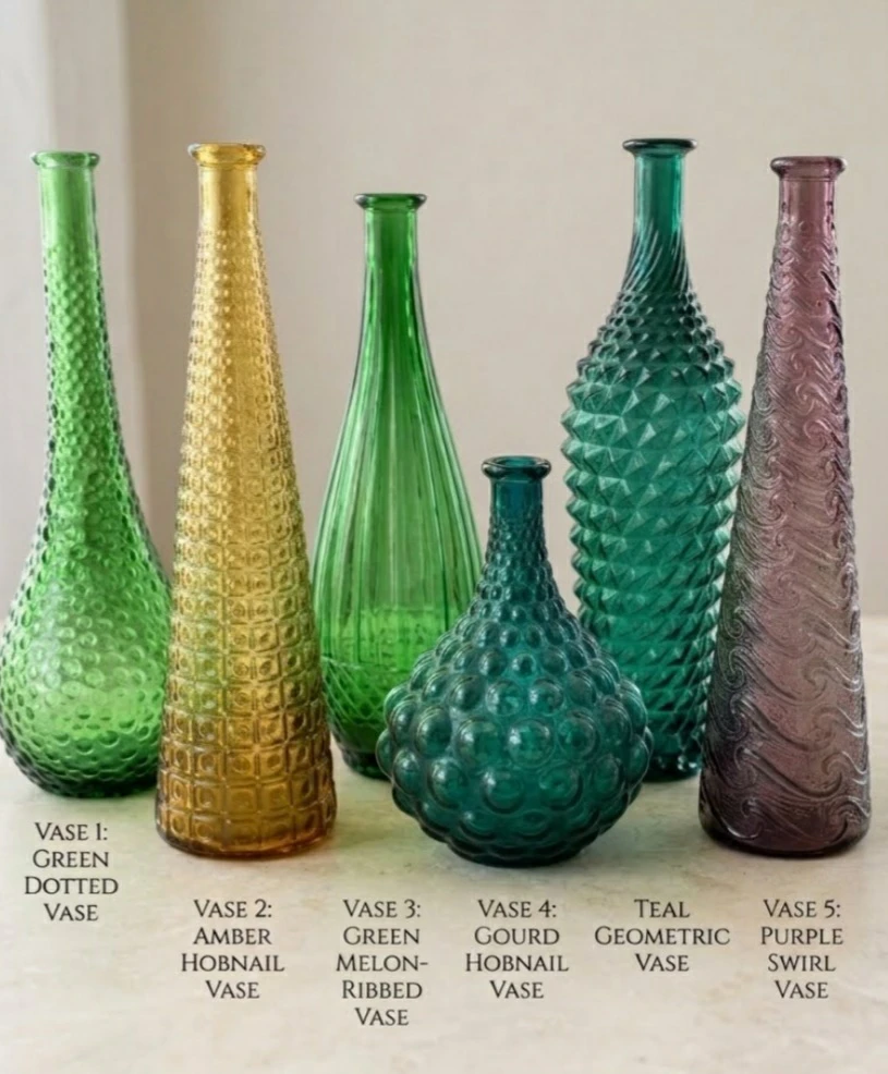 Set of 7 Decorative genie bottles - photo 2