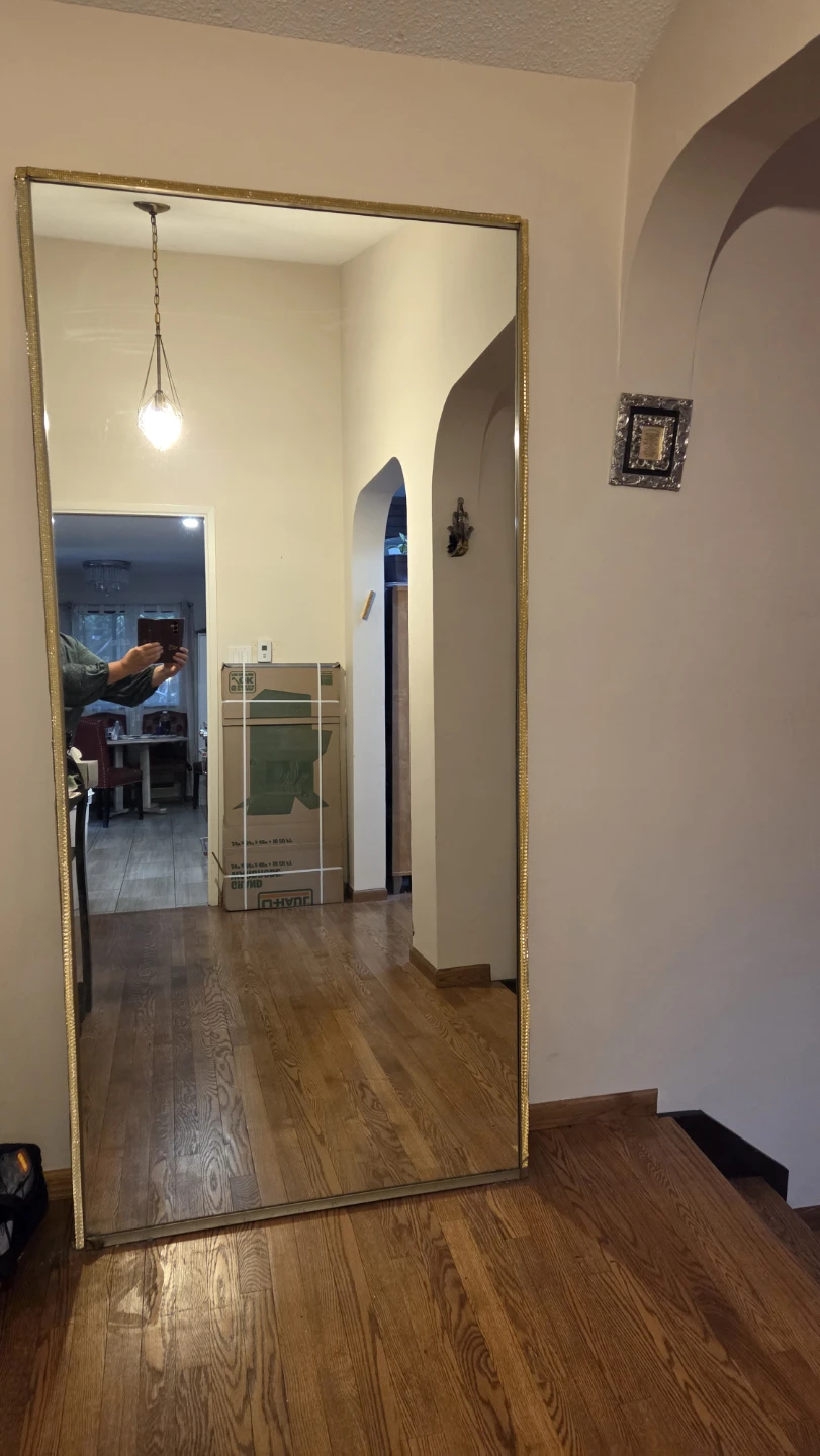 Large Framed Mirror - photo 2