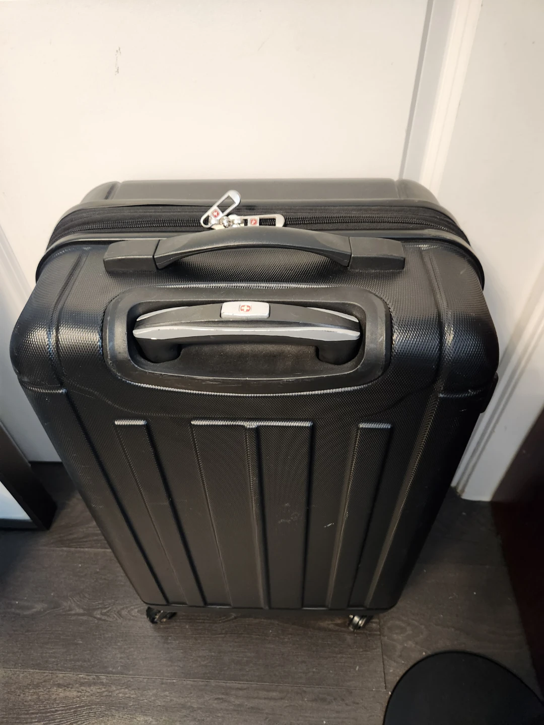 Black Hardside Spinner Luggage