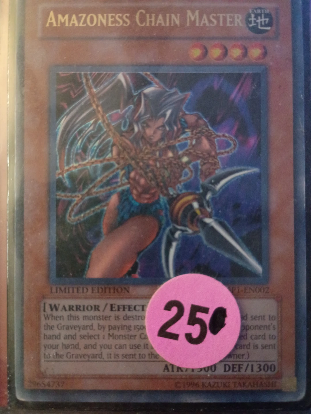 Amazoness Chain Master Yu-Gi-Oh! Card⚽