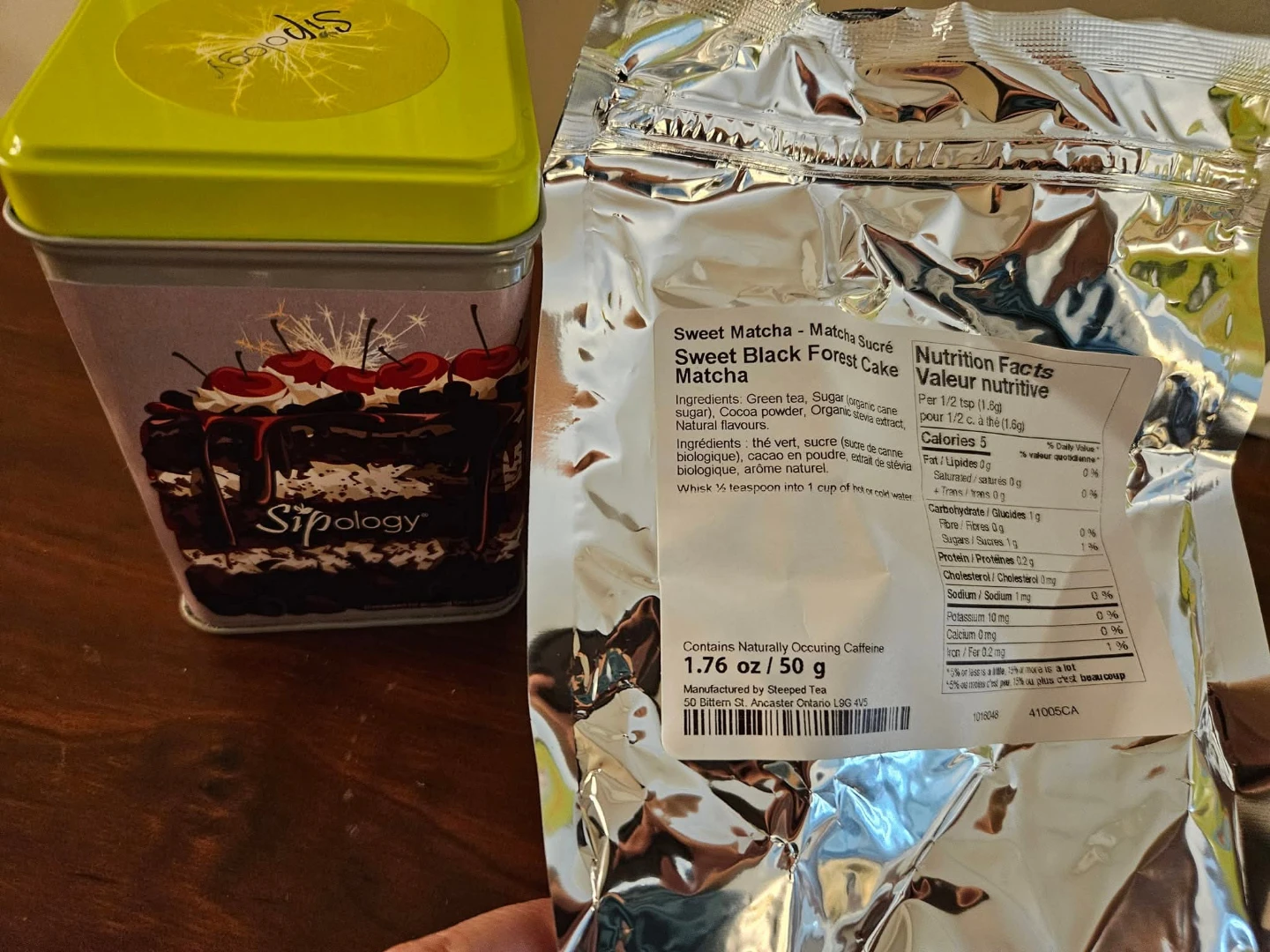 ⚽️Sipology Sweet Black Forest Cake Matcha 50g