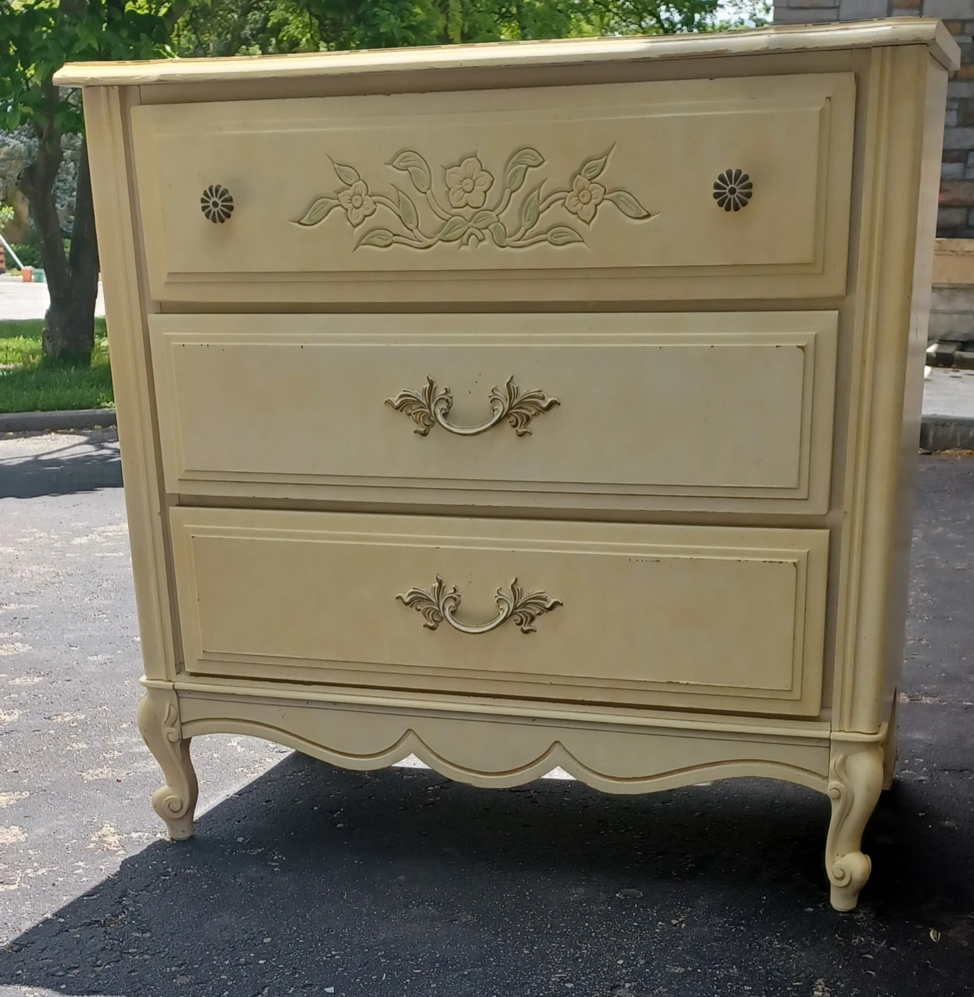 Vintage Lea Furniture 3 Drawer Dresser