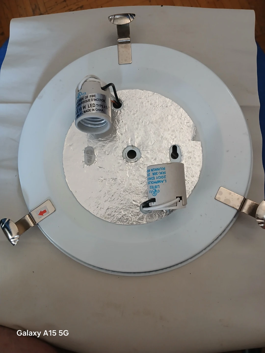 White Flush Mount Ceiling Light Fixture