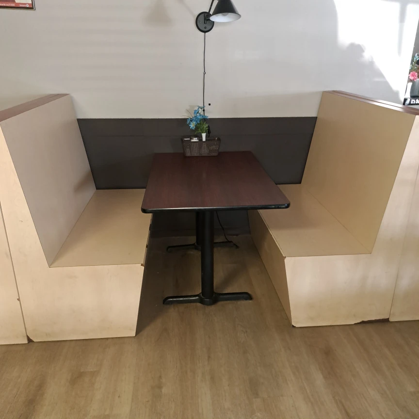 Restaurant Booth Table and Seating