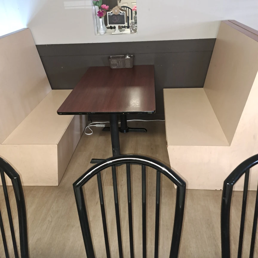 Restaurant Booth Table and Seating - photo 2
