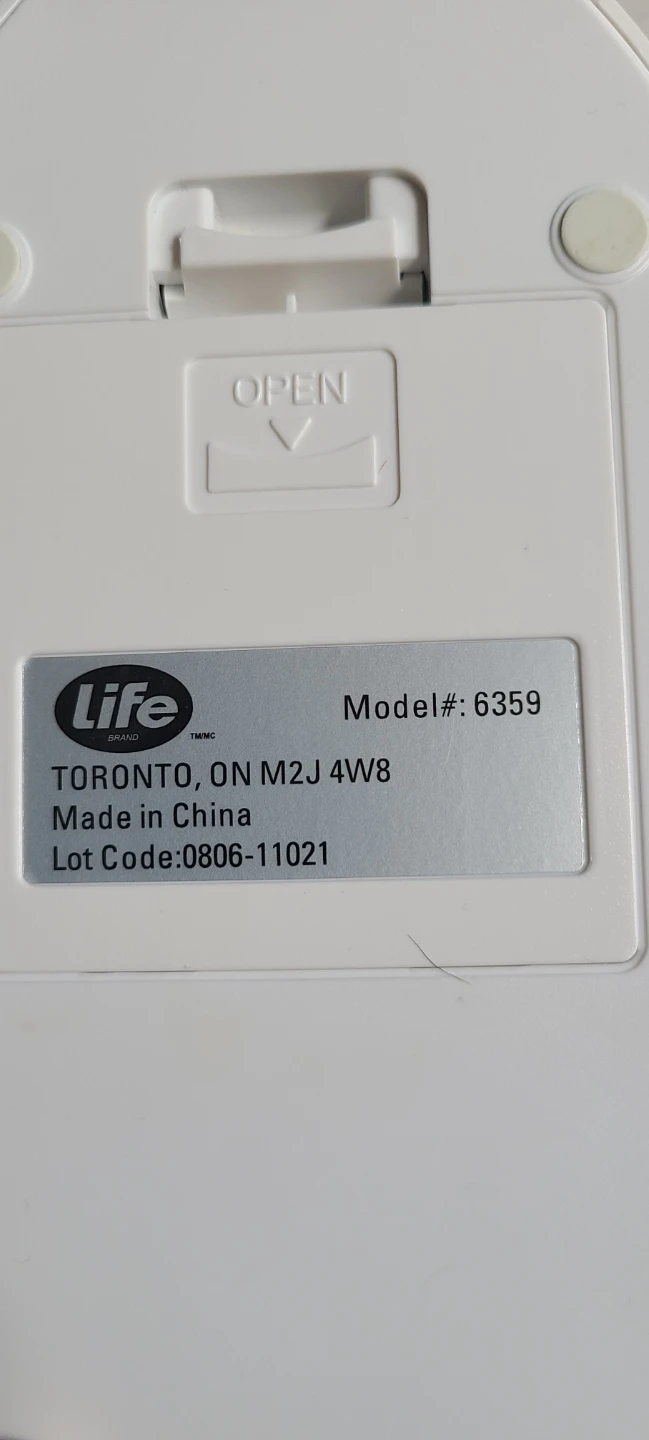 Life Brand LB Blood Pressure Monitor Model #6359 User Manual - photo 2