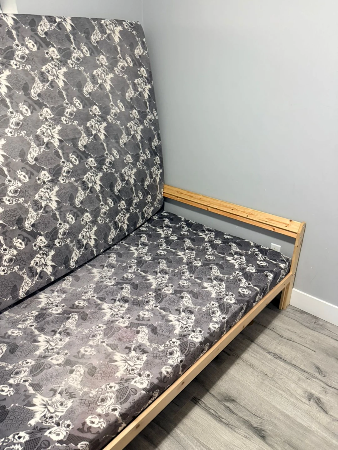 Wooden Bed Frame with Slatted Base - photo 3