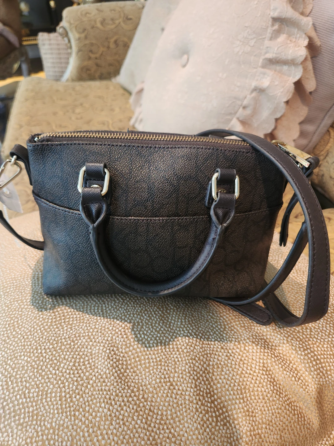 Calvin Klein Black Satchel Purse - photo 3