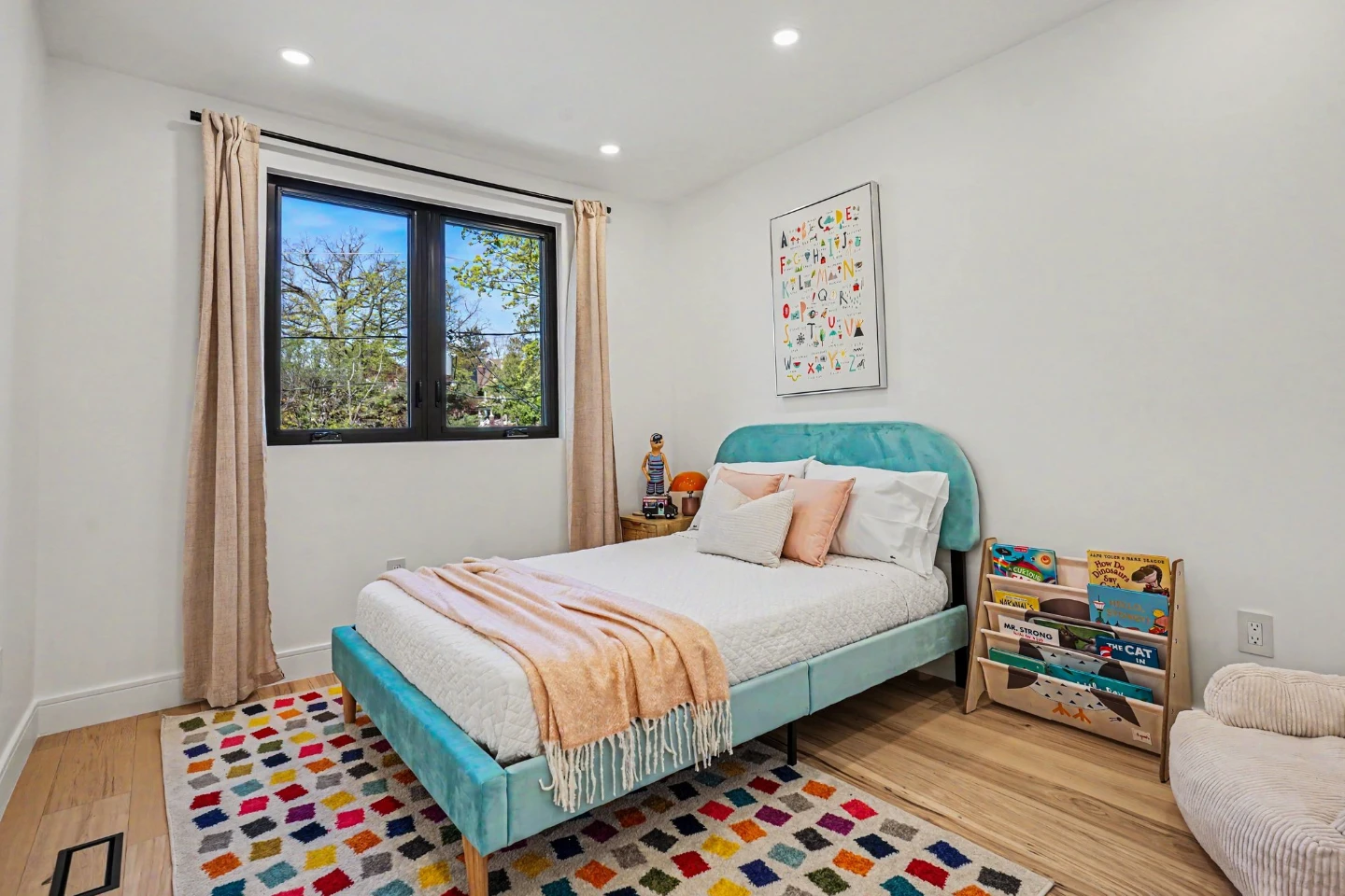 BRAND NEW Full/Double Turquoise Bed Frame only