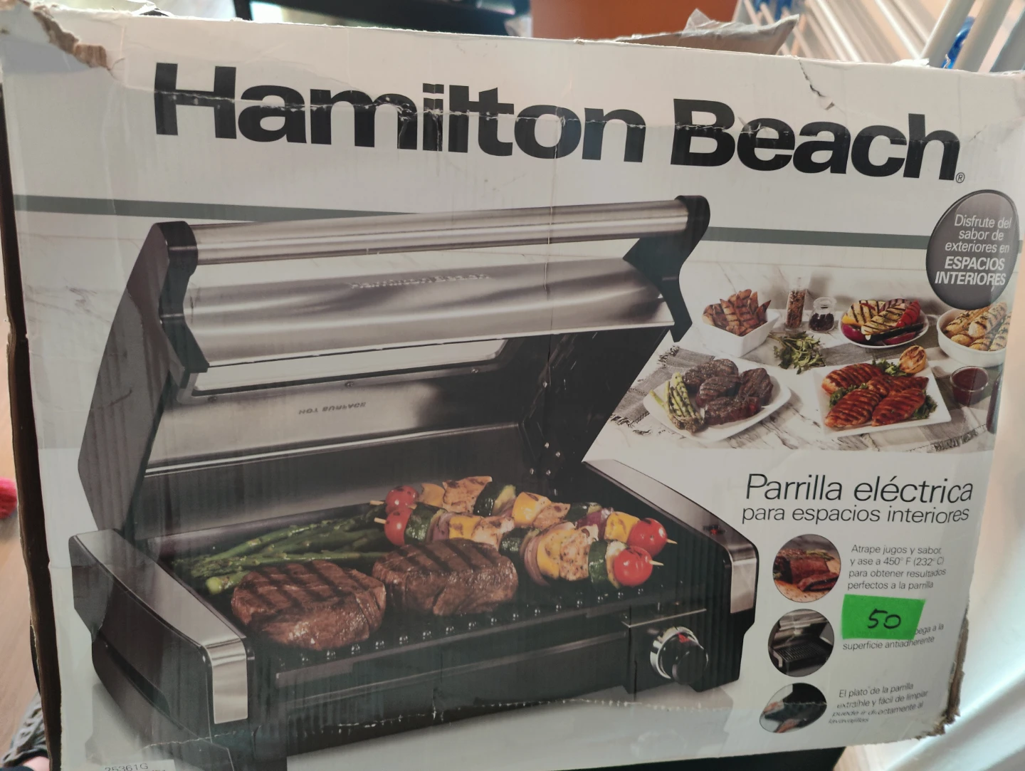 Hamilton Beach Electric Indoor Grill - photo 2